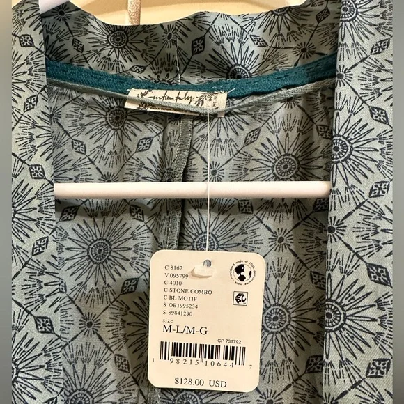 Free People Oasis House Robe M/L NWT - Picture 8 of 9